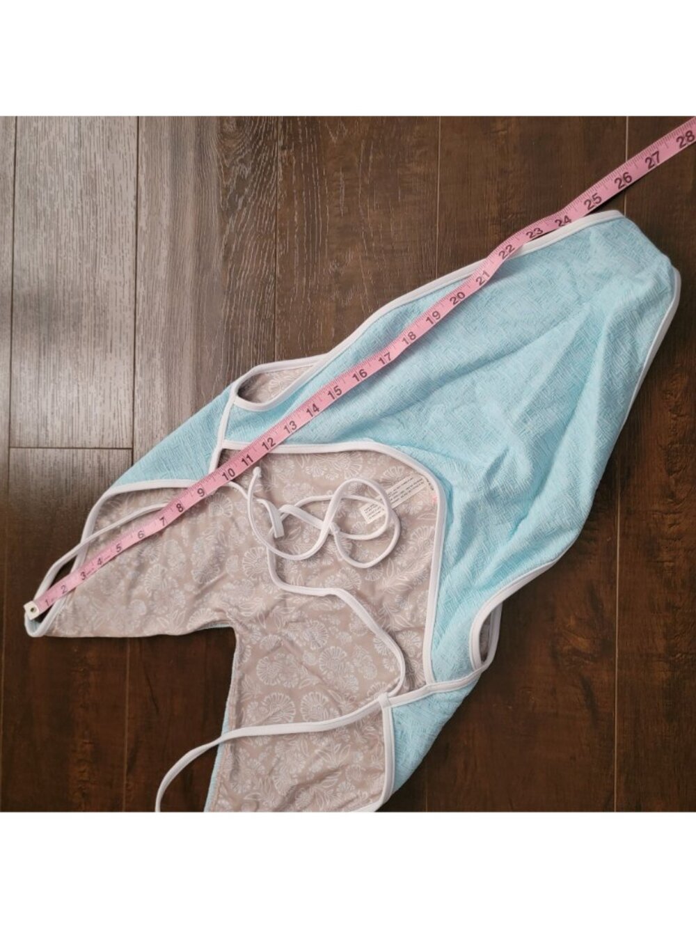 New Free People Free-est Amber One piece Swimwsuit Womens XL Beach Sexy Blue - Picture 5 of 6